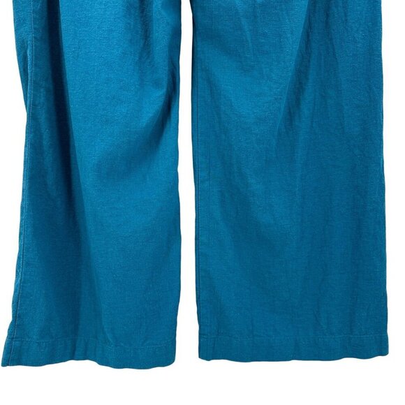 Pendelton Plus Linen Rayon Blue Pants Womens 20W - Picture 6 of 9